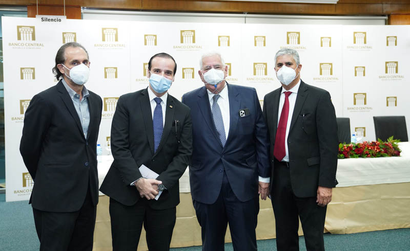 Julio Andújar, Ramón González, José Manuel Mallén y José Manuel Taveras Lay
